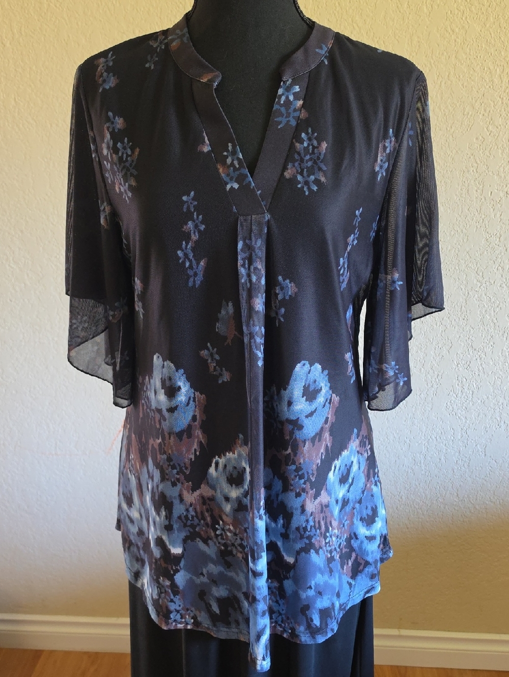 Chiffon Floral Blouse